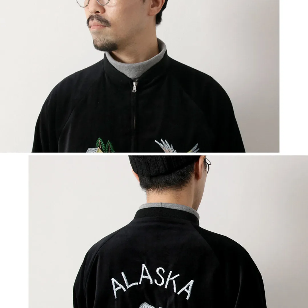 THRIFTY LOOK / Reversible Souvenir Alaska Jacket