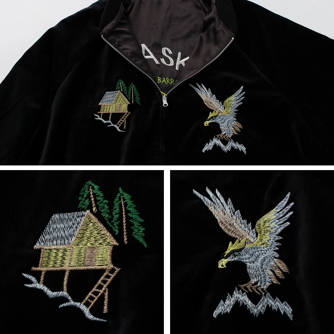 THRIFTY LOOK / Reversible Souvenir Alaska Jacket