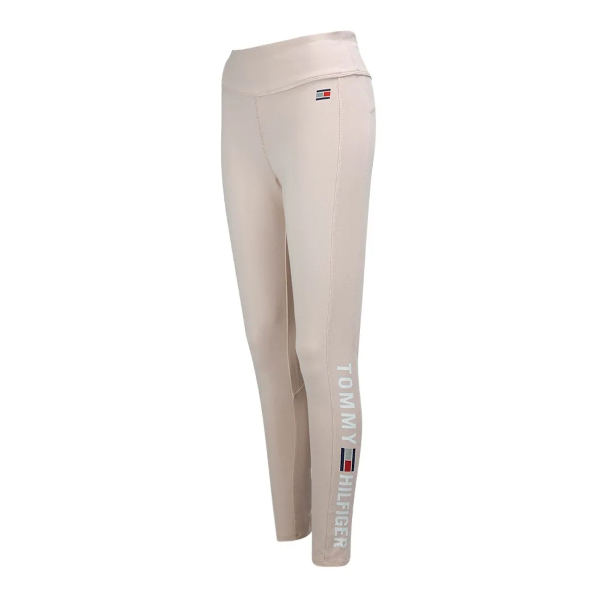 Tommy Hilfiger Women's Sport Mid Rise Logo Leggings