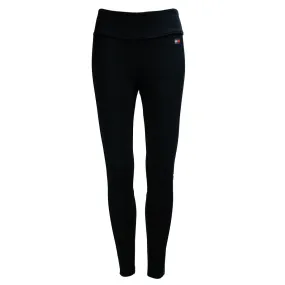 Tommy Hilfiger Women's Sport Mid Rise Logo Leggings