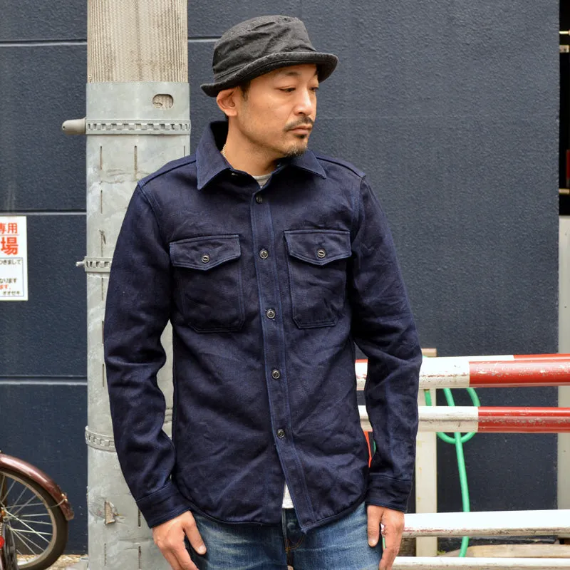 UES "502256" INDIGO TRICOTINE SHIRT