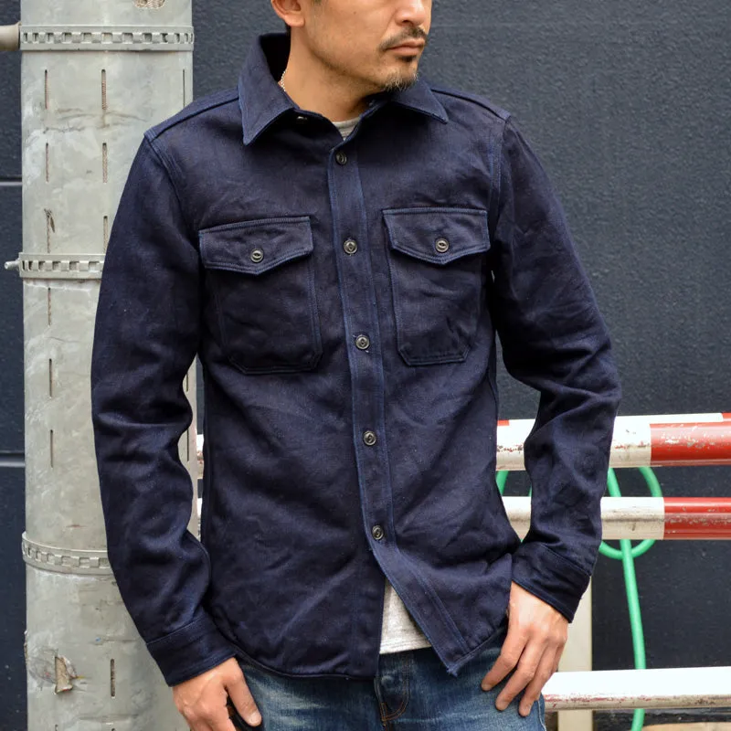 UES "502256" INDIGO TRICOTINE SHIRT