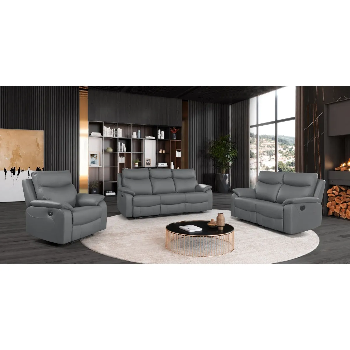 Ultimate Comfort Power Reclining Loveseat