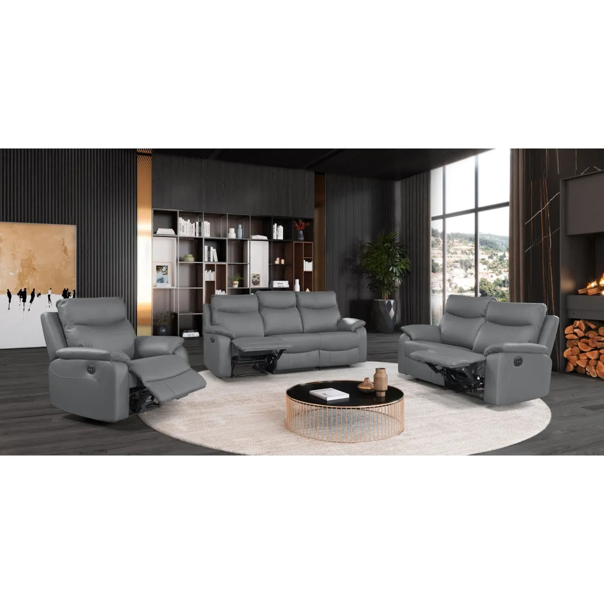 Ultimate Comfort Power Reclining Loveseat