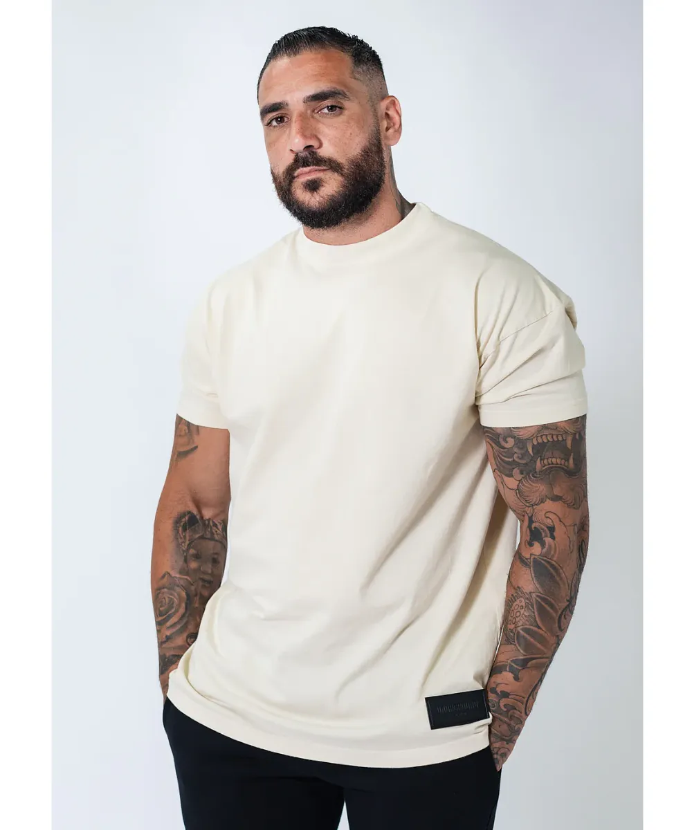 UNDRGROUND Oversized Box Fit Tee (Off White)