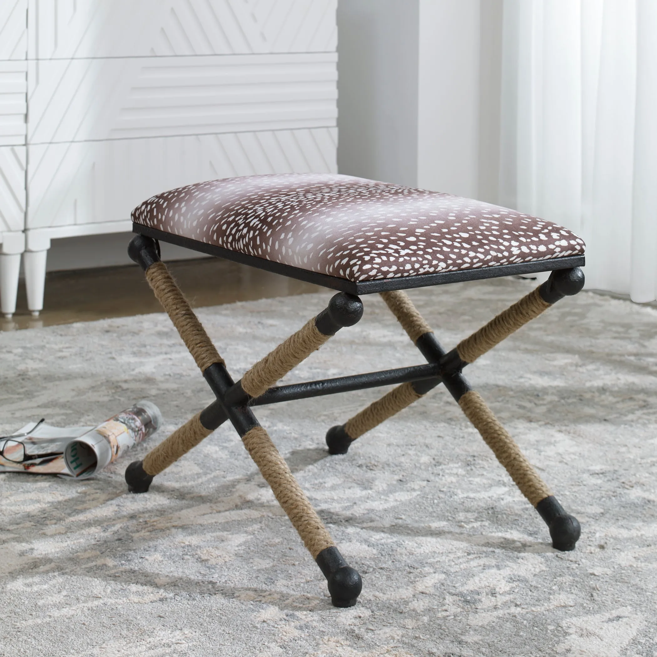 Uttermost Fawn Small Bench