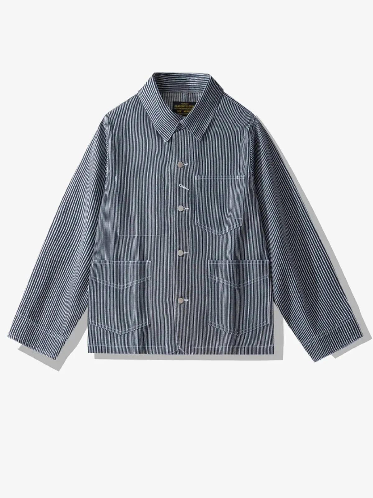 Wabash Stripe Denim Work Jacket