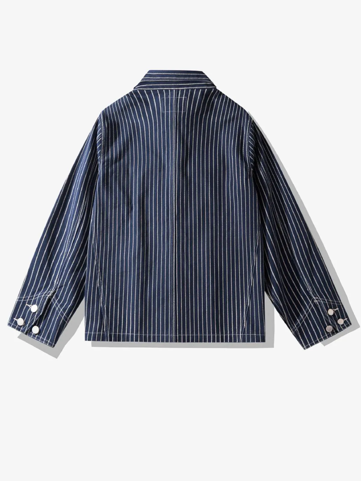 Wabash Stripe Denim Work Jacket