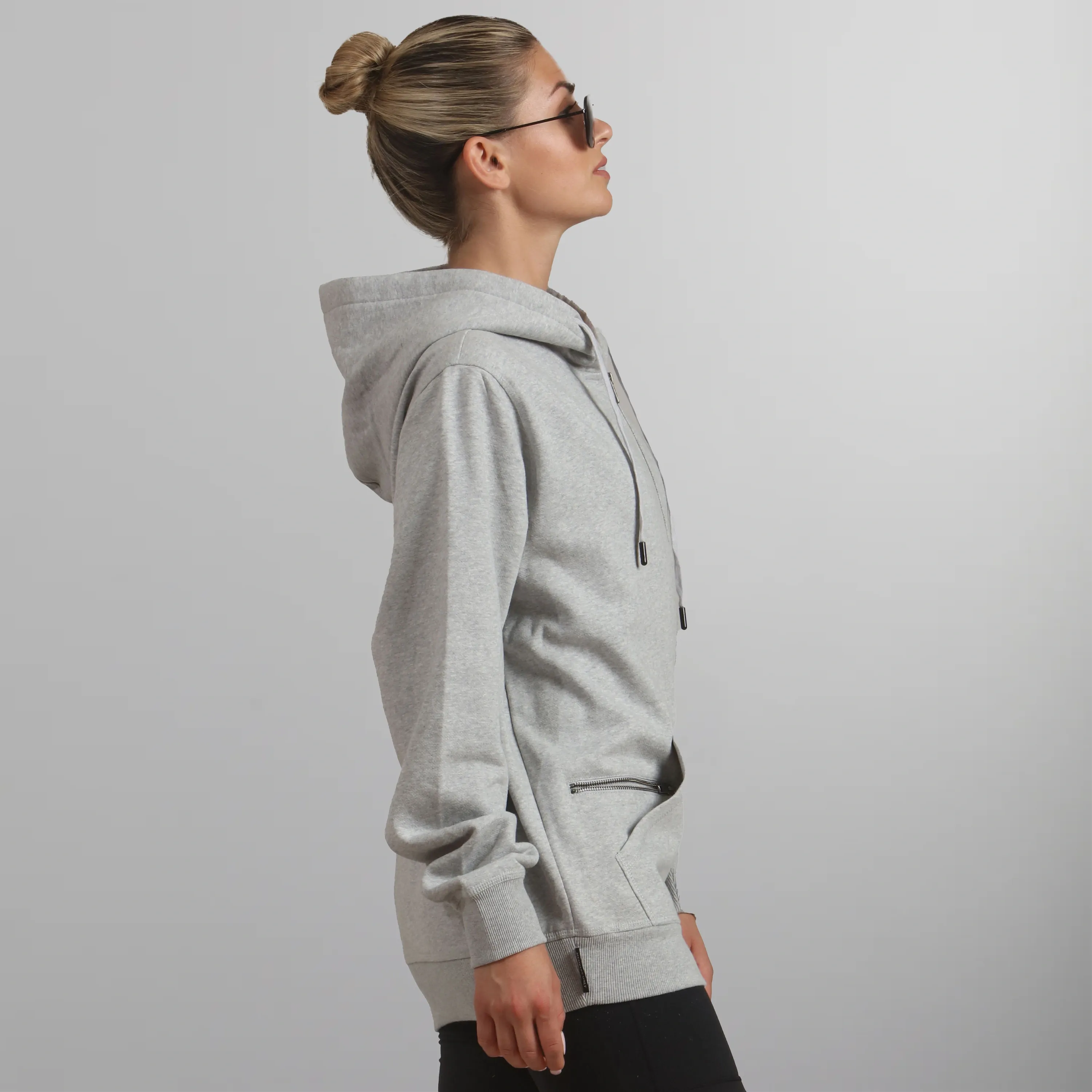 Women's Brooklyn Zip-Up Oversized Hoodie