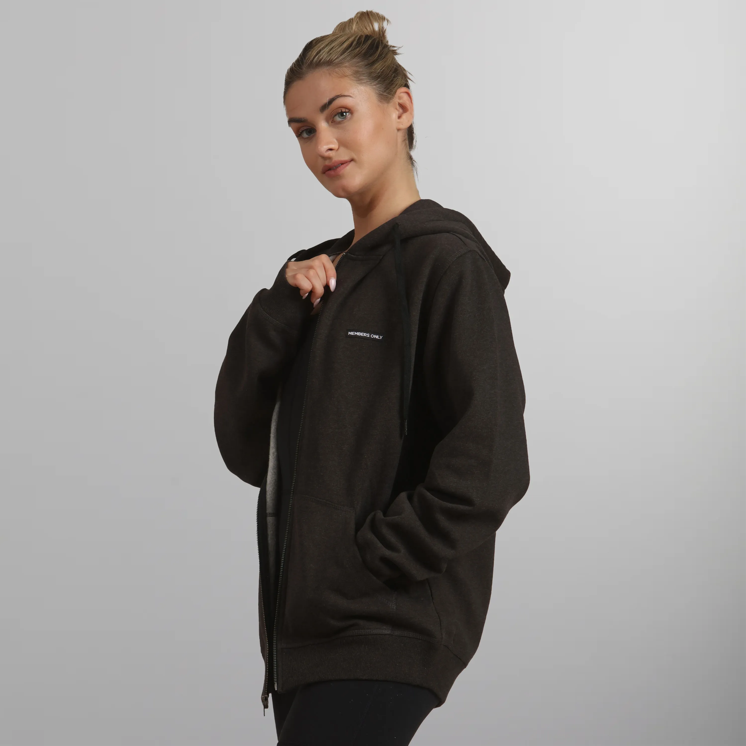 Women's Brooklyn Zip-Up Oversized Hoodie