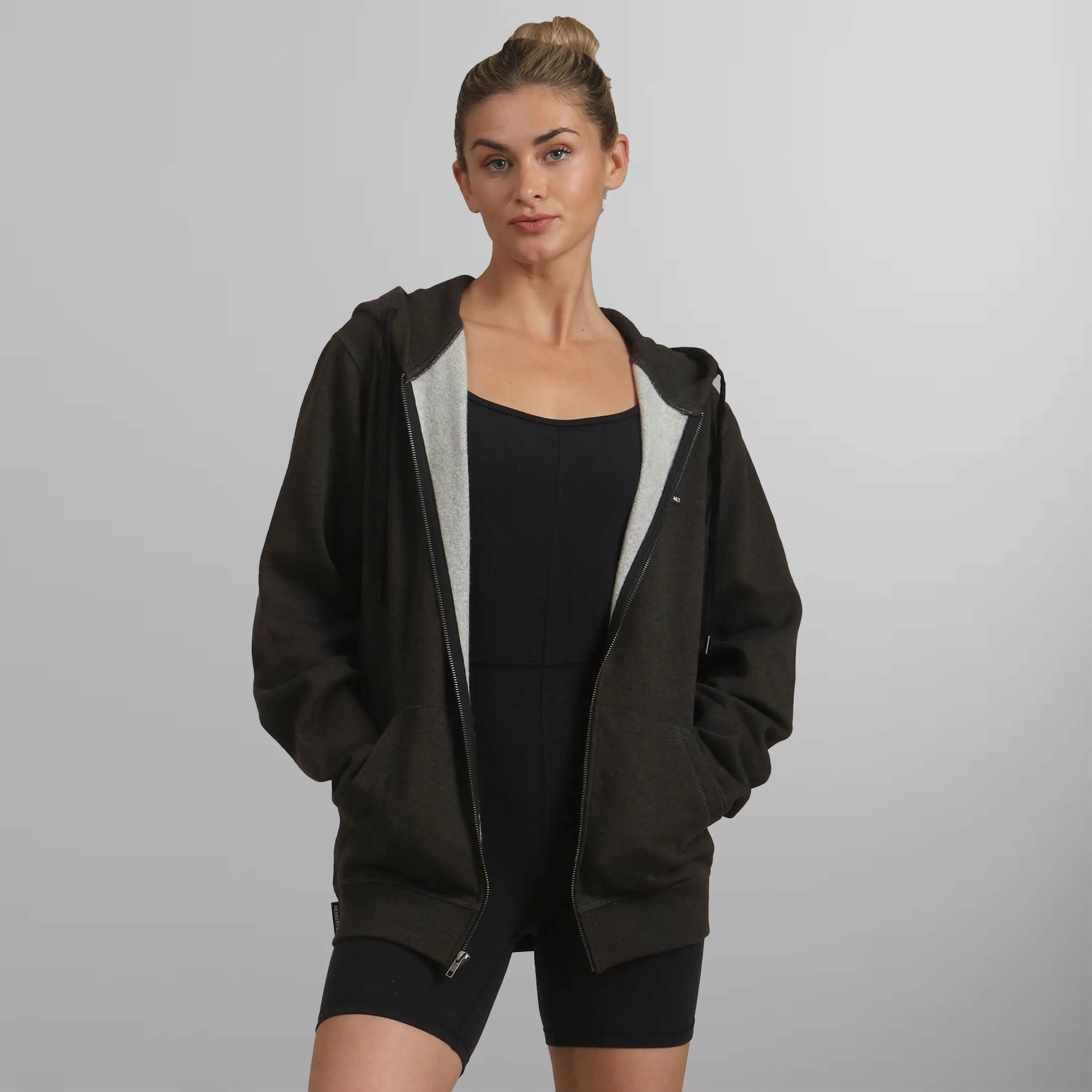 Women's Brooklyn Zip-Up Oversized Hoodie