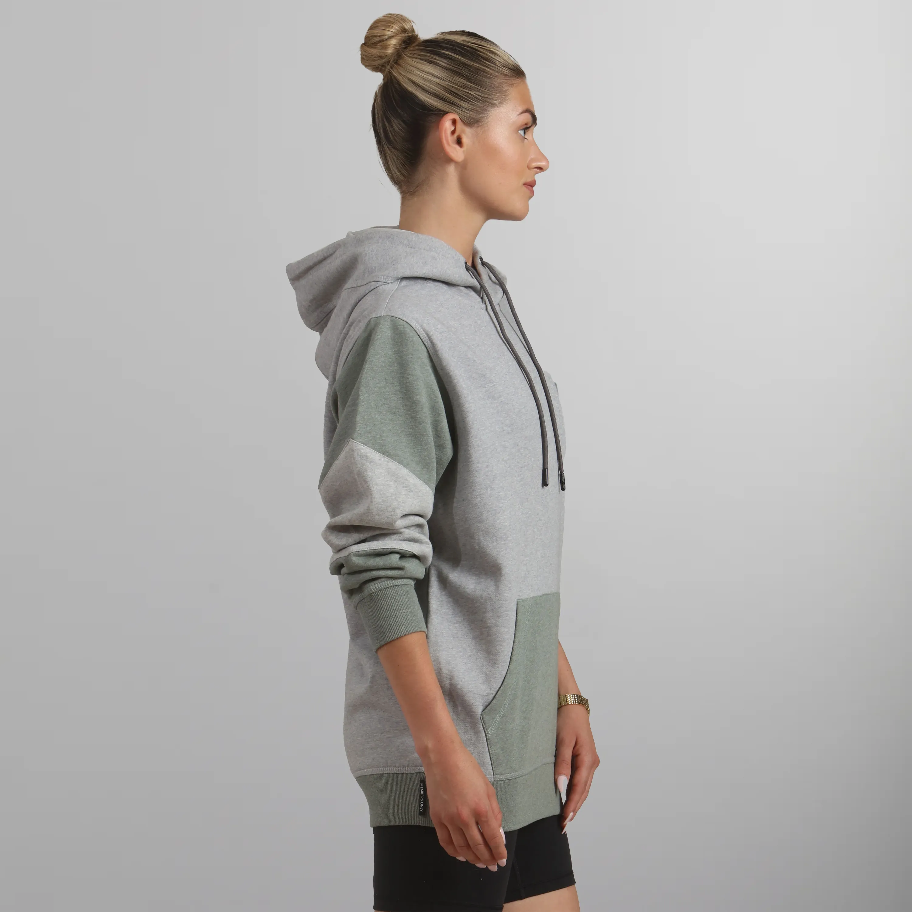 Women's Drew Colorblock Oversized  Hooded Sweatshirt