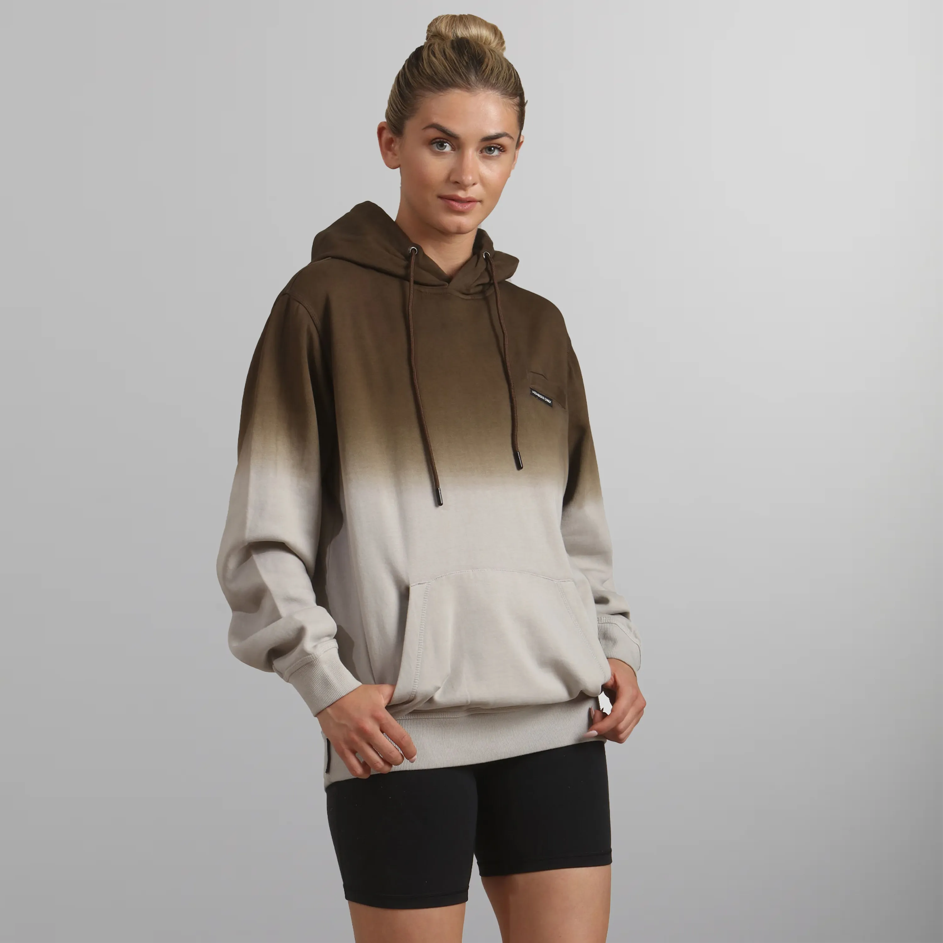 Women's Emerson Ombre Oversized  Hooded Sweatshirt