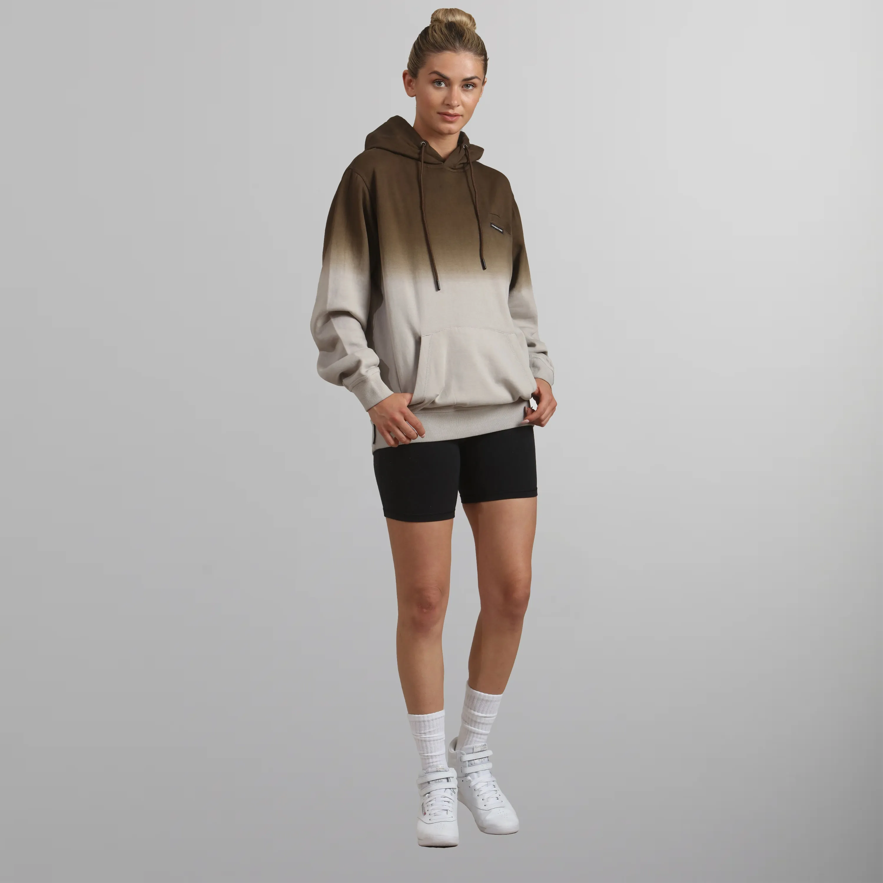 Women's Emerson Ombre Oversized  Hooded Sweatshirt