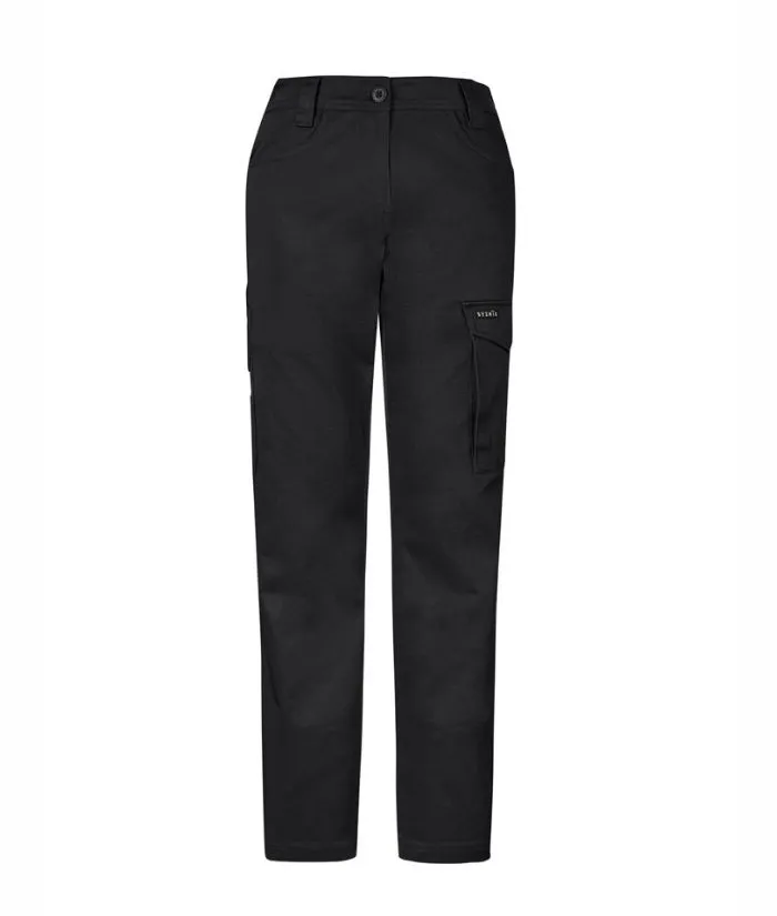 Womens Essential Basic Stretch Cargo Pant