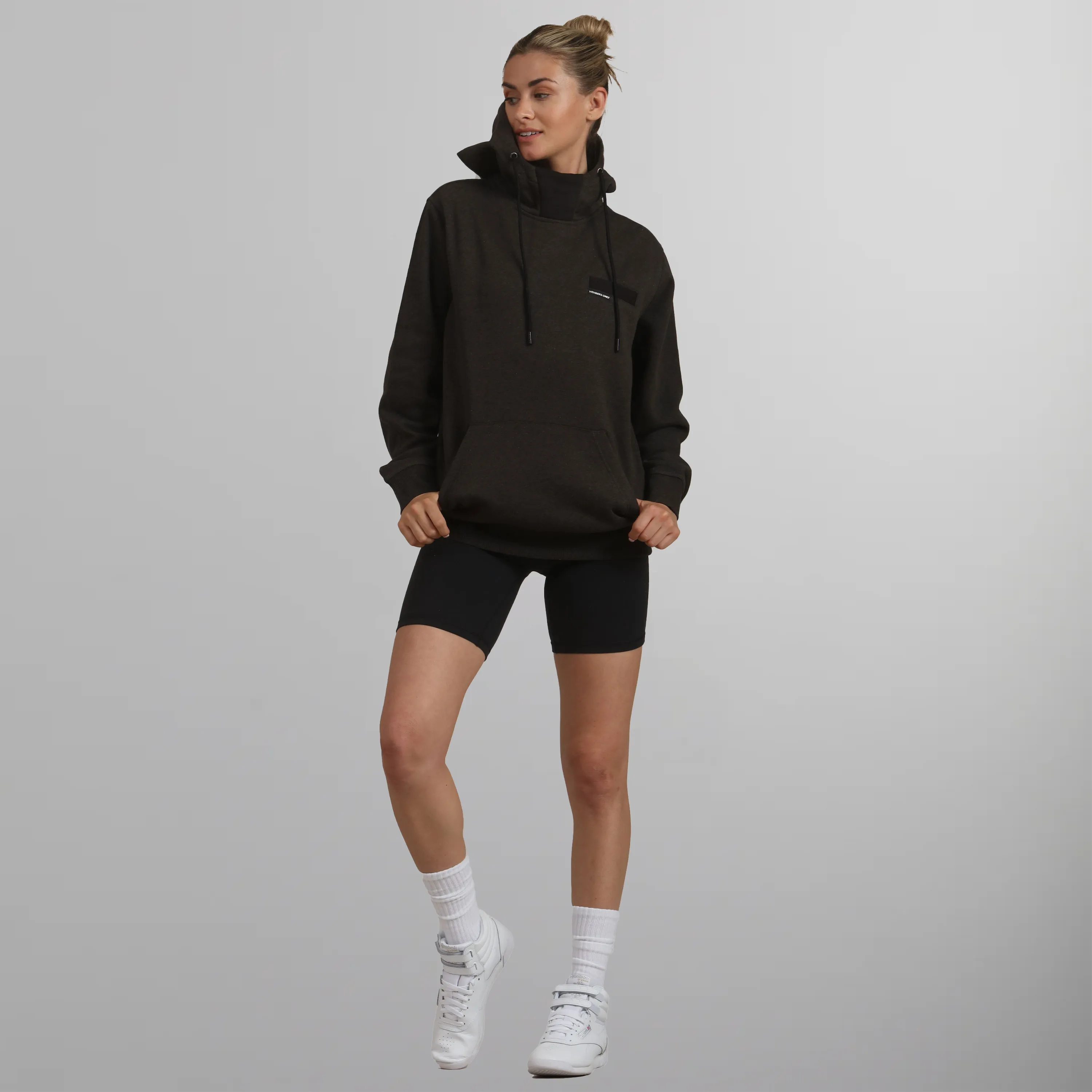 Women's Jayden Colorblock Oversized Hooded Sweatshirt