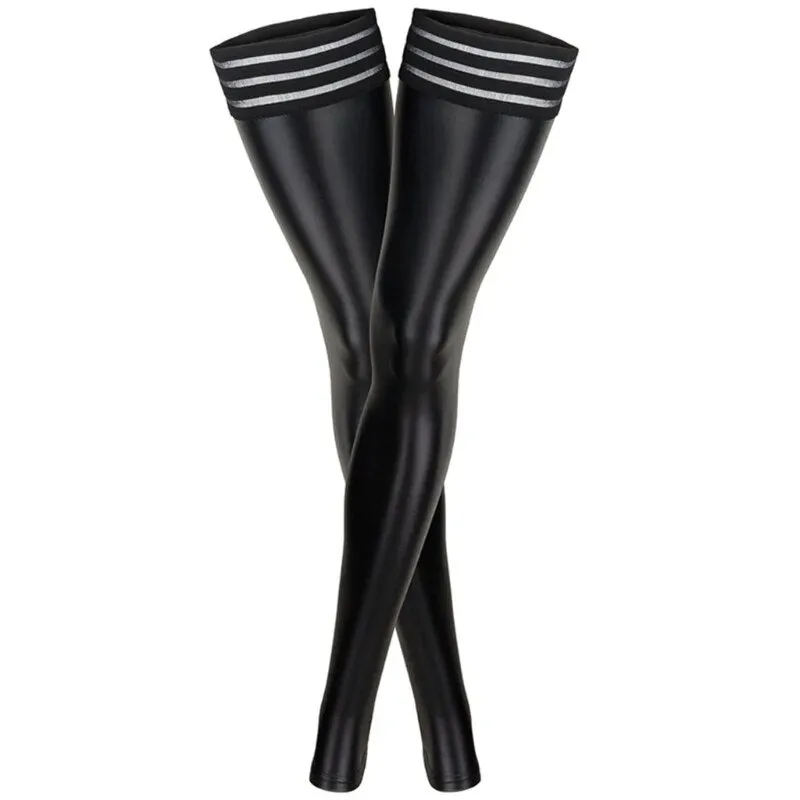 Women's Sexy Faux-Leather Leggings