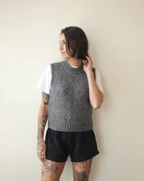 Wool Cotton Bubble Vest