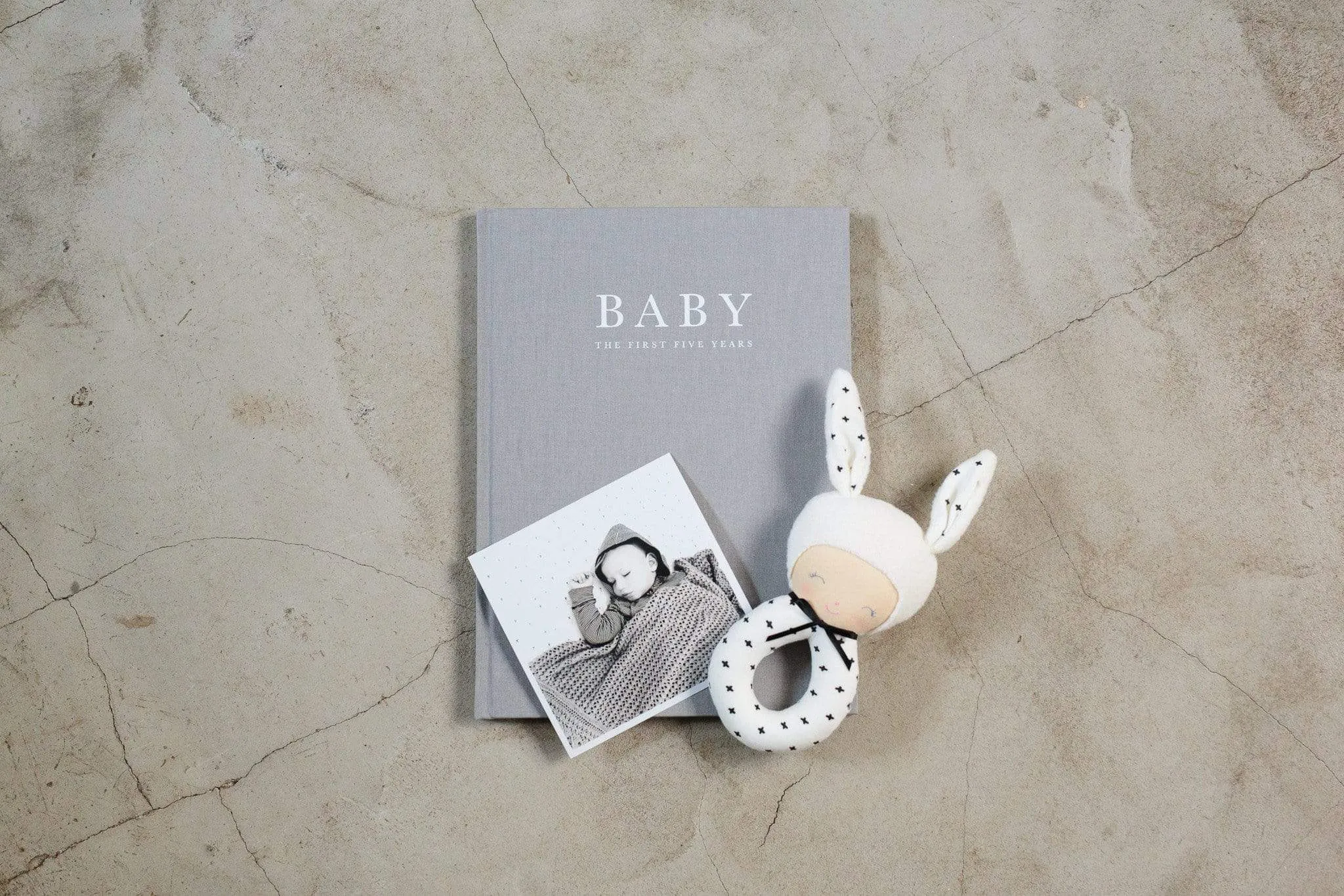 Write to Me Baby Journal -Birth to Five Years- Grey