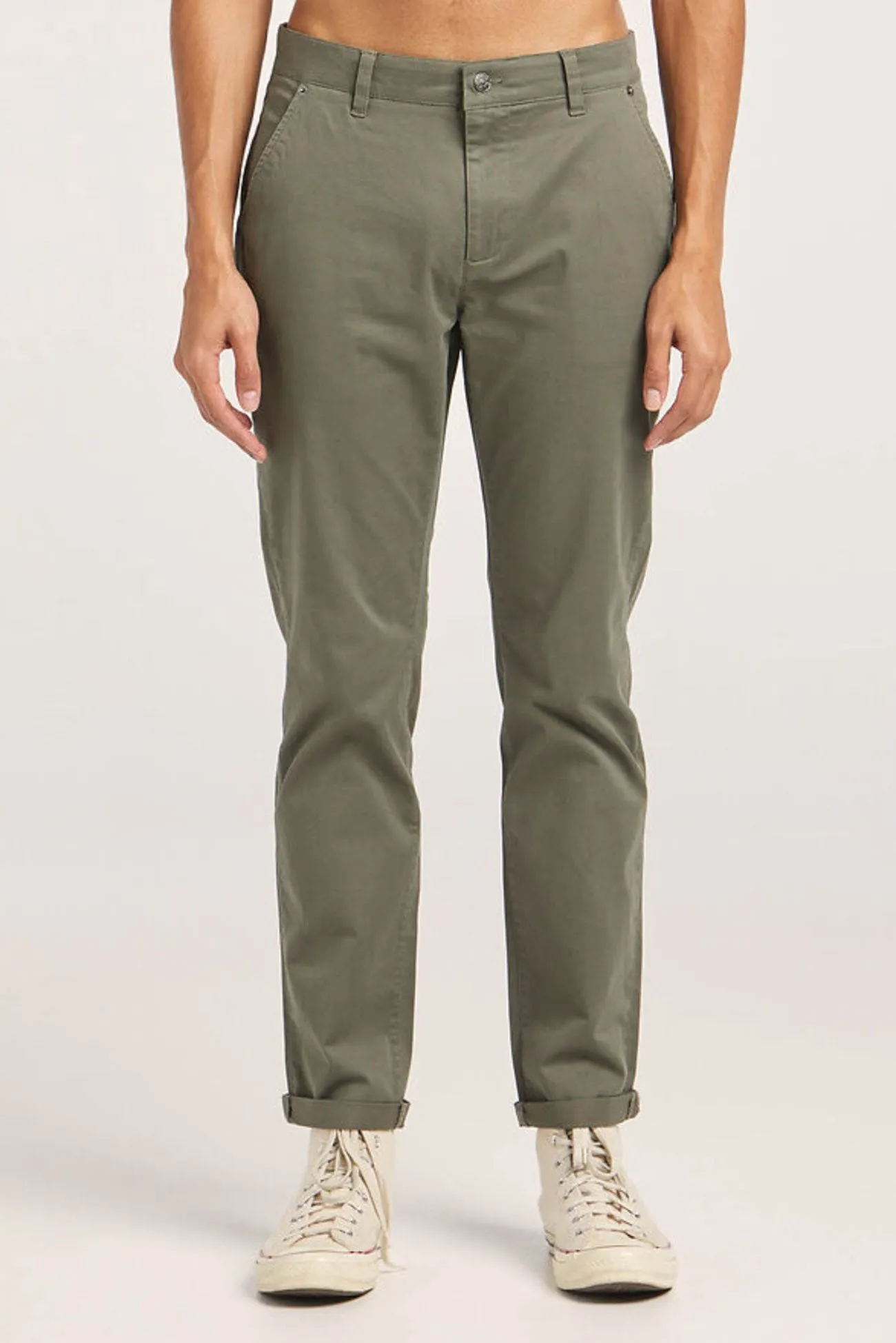 Z Stretch Chino Dark Olive